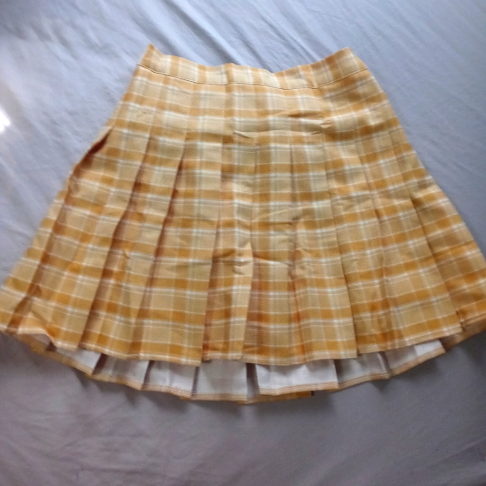 Plaid Skort